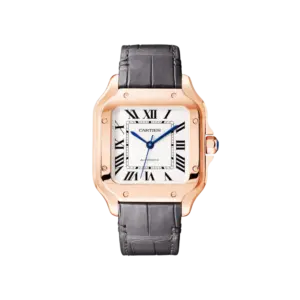 Santos de Cartier Medium Automatic Gold Watch